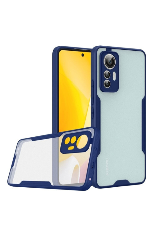 20068310 Xiaomi Mi 12T Pro Ile Uyumlu Kılıf Pastel Renki Şeffaf Ultra Ince Hafif Telefon Kılıfı Kapak