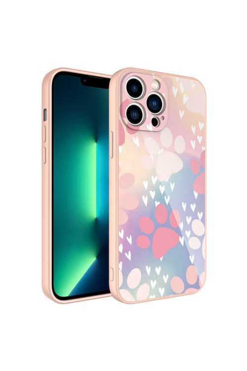 20068310 Apple Iphone 13 Pro Max Ile Uyumlu Kılıf Kedi Köpek Patili Temalı Telefon Kılıfı Kapak