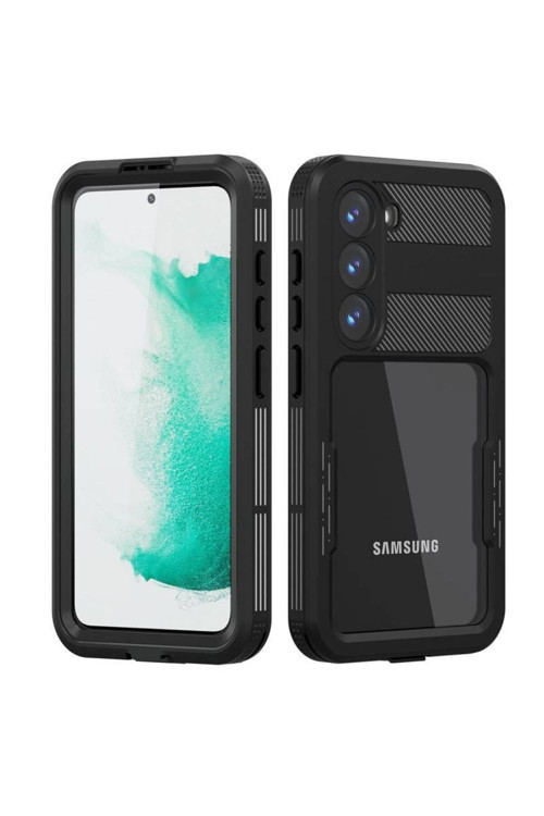 20068310 Samsung Galaxy S23 Plus Ile Uyumlu Kılıf Su Geçirmez 360 Derece Koruma Waterproof Telefon Kılıfı