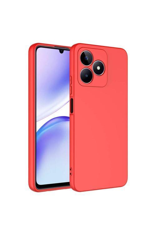 20068310 Realme C53 4G İle Uyumlu Kılıf Içi Kadife Lansman Tasarım Telefon Kılıfı Kapak