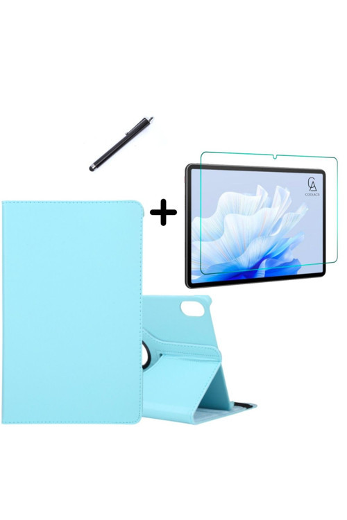 20068310 Huawei Matepad 11.5" 2023 Uyumlu 360° Dönebilen Standlı Tablet Kılıfı Ekran Koruyucu Ve Kalem Seti