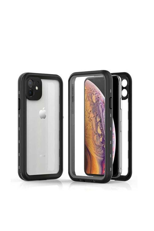 20068310 Apple Iphone 12 Ile Uyumlu Kılıf Su Geçirmez 360 Derece Koruma Waterproof Telefon Kılıfı