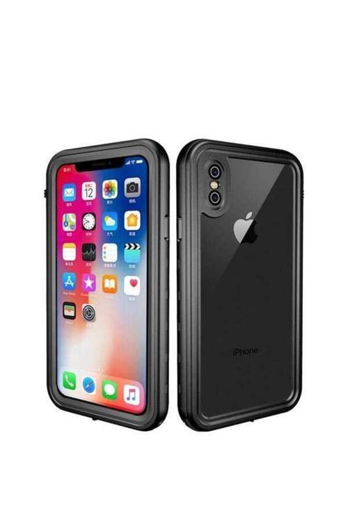 20068310 Apple Iphone X Ile Uyumlu Kılıf Su Geçirmez 360 Derece Koruma Waterproof Telefon Kılıfı