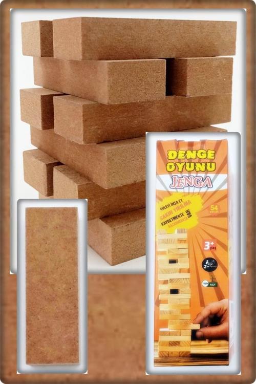 Jenga 54 Parça Mdf Denge Zeka Ve Strateji Oyunu