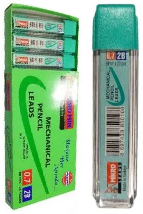 0.7 Mm (2B) Uç 20 Li Tüp - (48 Adet) Mikro