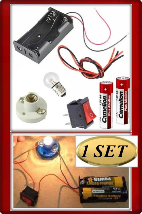 Basit Elektrik Devresi Deney Seti 5 Parça 1 Set