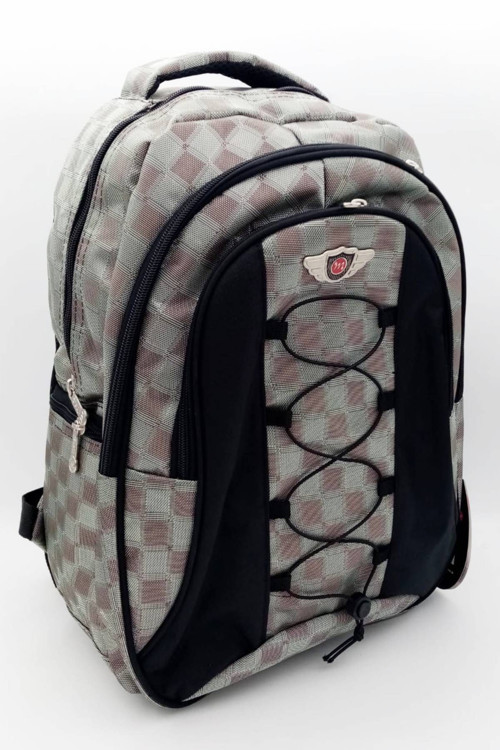 Lüx Okul Sırt Çantası Üç Gözlü Ortaokul Lise Unisex 45X33X23 Cm