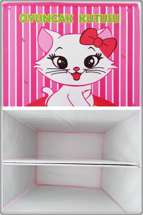 Oyuncak Saklama Sepeti Oyuncak Kutusu 32X38X40 Cm