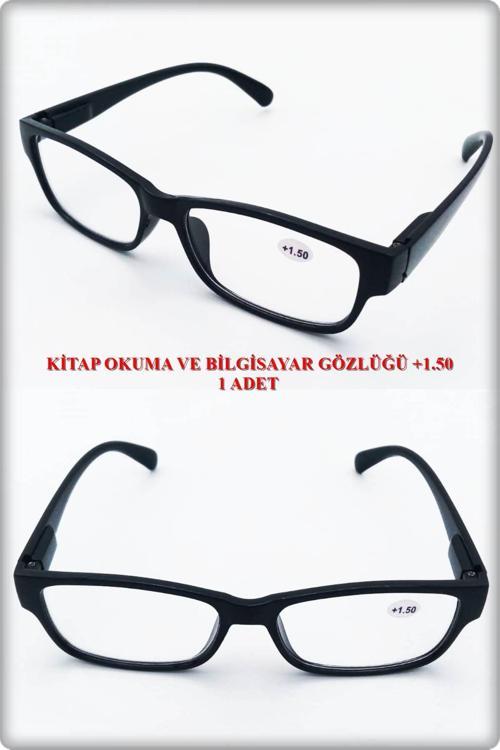 Unisex Kitap Okuma Ve Bilgisayar Gözlüğü (+1.50) 1 Adet