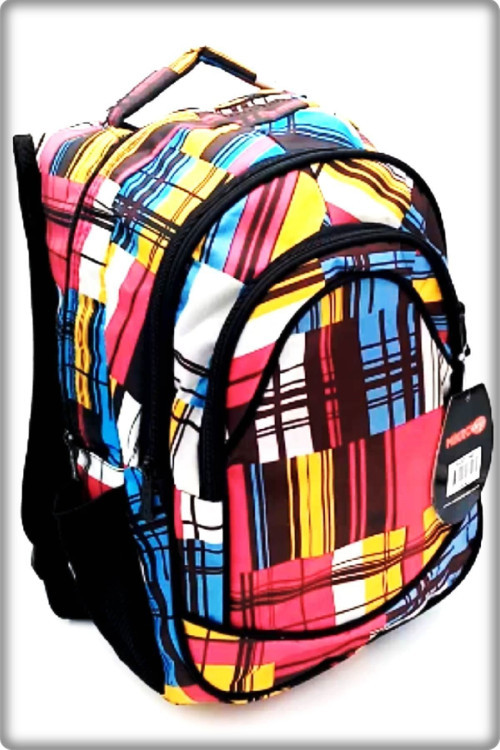 Lüx Okul Sırt Çantası Üç Gözlü Ortaokul Kız 43X30X22 Cm