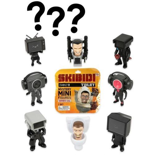 Nessiworld KBD01000 Skibidi Toilet Mini Figür Surpriz Paket