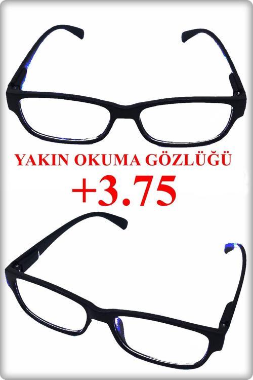 Unisex Kitap Okuma Ve Bilgisayar Gözlüğü (+3.75) 1 Adet