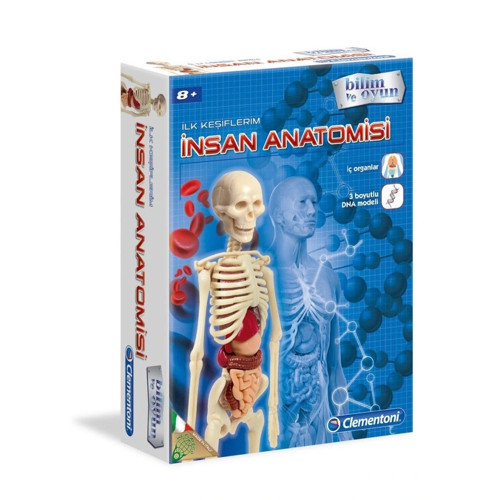 Nessiworld 64297 İnsan Anatomisi - Bilim ve Oyun +8 yaş