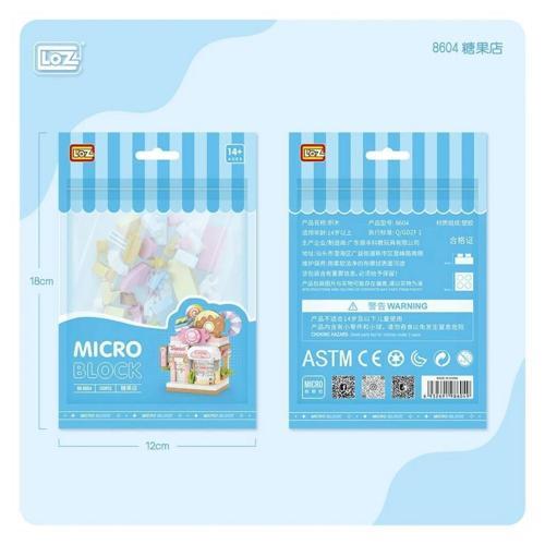 Nessiworld LZ8604 LOZ Blok Oyuncak Mini Poşet -Vagonlife