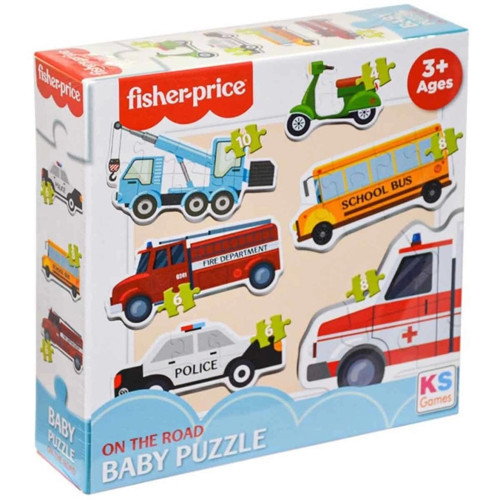 NessiWorld BabyOnTheRoad6in1Puzzle