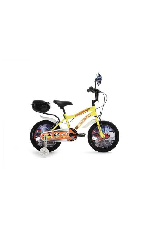 Bobo Sarı 6 Cm 1X1 Vites Tekerlek: 16"Turuncu Çocuk Bisikleti Blc