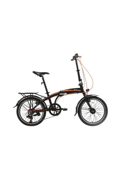 Fx 3500 Trn Katlanır Bisiklet Mat Siyah Turuncu Kadro: 32 Cm Vites: 1X7 20"Blc