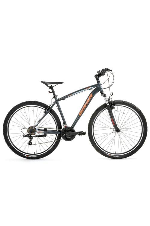 Leon Md 24" Jant Dağ Bisikleti - Gri, Mozo Süspansiyon, Shimano Vites, Disk Frenli