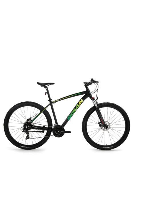 Mtx 7200 Mat Siyah/Yeşil 43Cm Kadro 26" Jant 24 Vites Dağ Bisikleti