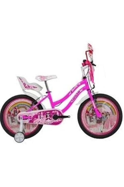 Queen Kız Çocuk Bisikleti 28Cm V 20 Jant Pembe Yeşil