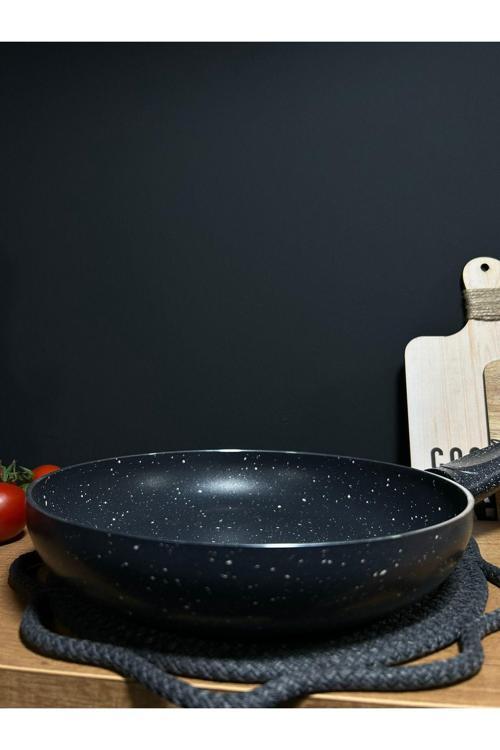 22 Cm Gri Granit Tava