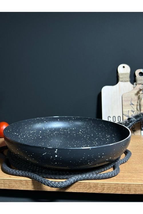 24 Cm Gri Granit Tava