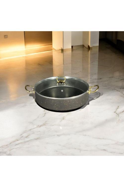 30 Cm Granit Basık Tencere