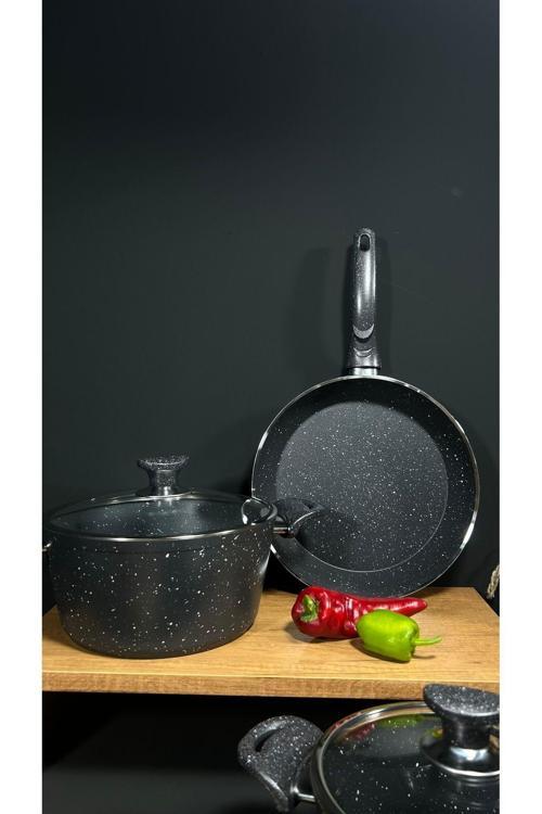7 Parça Granit Set