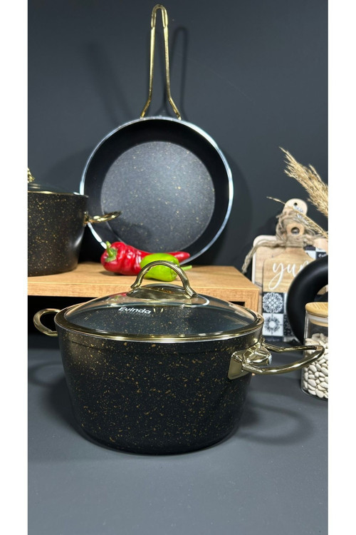 7 Parça Granit Set
