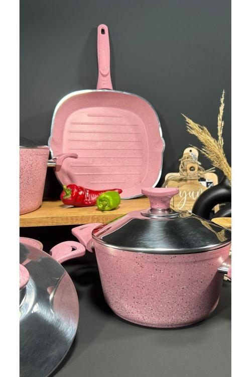 9 Parça Granit Set