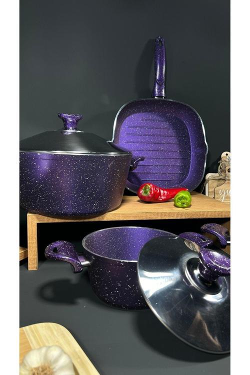 9 Parça Granit Set