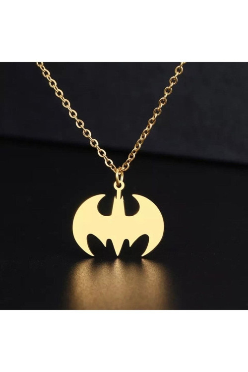 925 Ayar Gümüş Batman Kolye