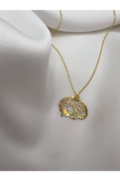 925 Ayar Gümüş Beyin Kolye