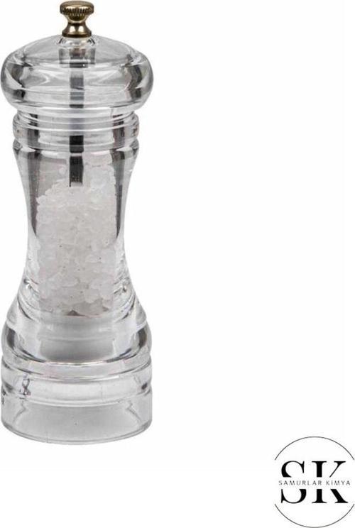 Akrilik Tuz/Biber Değirmeni Seramik 13,5Cm Dsa-135