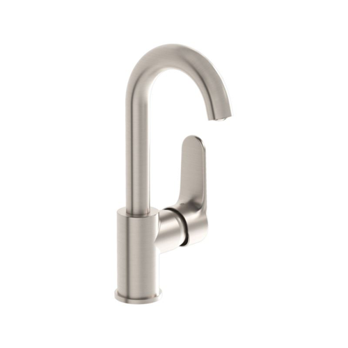 Root Round Lavabo Bataryası A4275434 Döner Borulu - Fırçalı Nikel