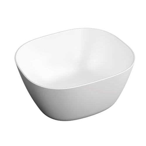 Plural Çanak lavabo 7811B401-0016 Oval - kompakt - 45x38 cm - armatür deliksiz - su taşma deliksiz - Clean - mat b