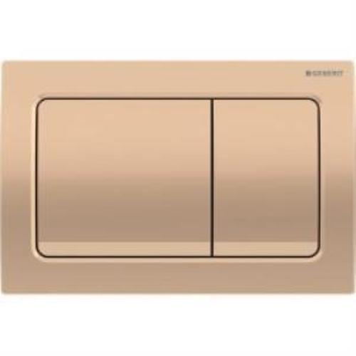 Alpha30 115.055.QA.1 Kumanda Paneli, Çift Basmalı, Bronz Mat