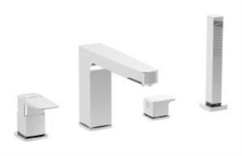 Root Square Küvet Bataryası A42757 4 Delikli - Krom