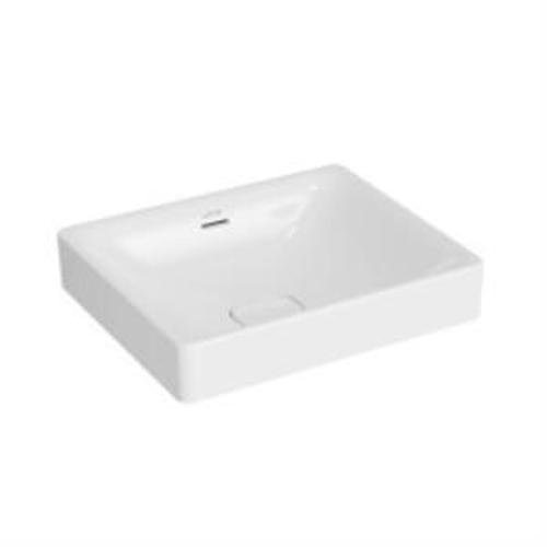 Metropole Çanak lavabo 7534B003-0673 Dikdörtgen - 50x40 cm - armatür deliksiz - su taşma delikli - beyaz
