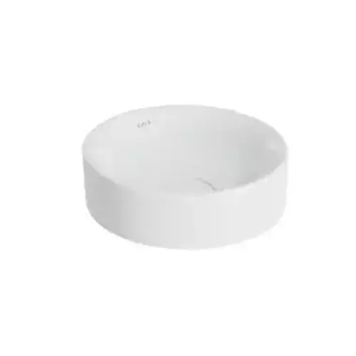 Metropole Çanak lavabo 7542B003-0016 Yuvarlak - 40x38 cm - armatür deliksiz - su taşma deliksiz - beyaz