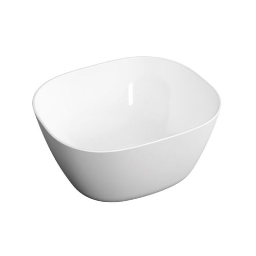 Plural Çanak lavabo 7811B403-0016 Oval - kompakt - 45x38 cm - armatür deliksiz - su taşma deliksiz - Clean - beyaz