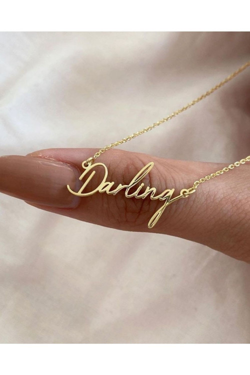 925 Ayar Gümüş Darling Kolye