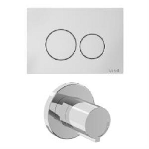 Origin, 800-2033 Kumanda Paneli ve Stop Valf Seti, Parlak Krom (740-2480, A41461GR)