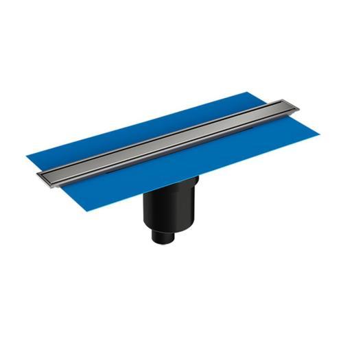59980477000 Eco Flow DK100 40cm Duş Kanalı - Mat Krom Alttan - 5702033