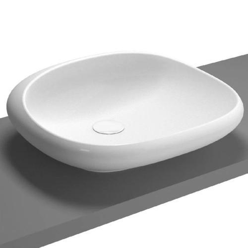 İstanbul Çanak lavabo 4520B403-0016 Dikdörtgen - 55x52 cm - armatür deliksiz - su taşma deliksiz - Clean - beyaz
