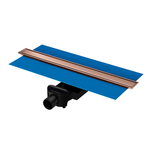 59980555000 Eco Flow DK100 60cm Duş Kanalı - Bakır Yandan - - 5702697