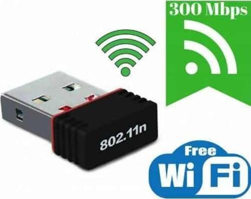 300 Mbps Mini Wifi Kablosuz Usb Nano W 1
