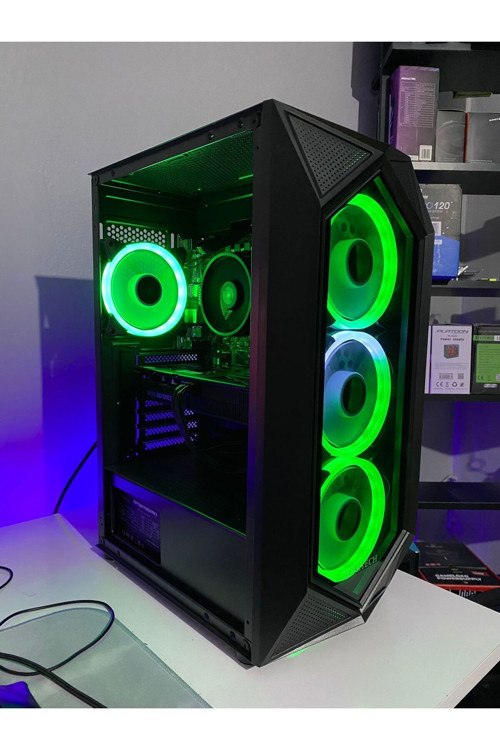 Teknoemo/ultra Gaming Oyuncu Pc Bilgisayar Masaüstü Kasa 5 5500 Rtx 4060 Rgb