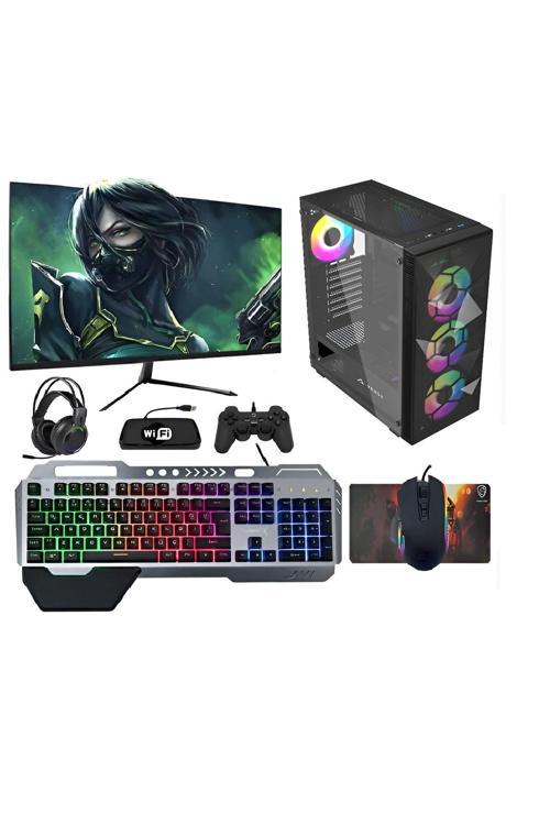 CacheX CrV88 Ryzen 5-3600 16GB Ram 512GB SSD GTX1050Tİ 4GB 27''Oyuncu Masaüstü Bilgisayar