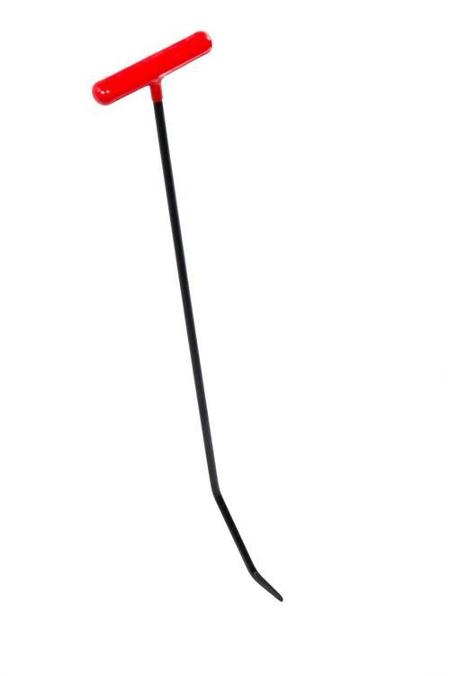 70 Cm 10 Mm Çap Çift Kıvrımlı Yassı Uçlu Boyasız Göçük Düzeltme Çubuğu - S3-05, Pdr Çubuk